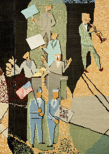 Pershing Center mural